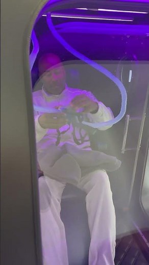 Conquering Claustrophobia: My Hyperbaric Oxygen Therapy Journey! #health #healing #hbot