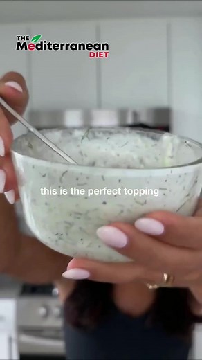 Creamy Homemade Tzatziki Sauce 🌿 A refreshing, protein-packed Mediterranean dip or dressing that's simple to make and endlessly versatile! Ingredients: 1/2 cucumber, peeled and grated 1 cup Greek yogurt 1/4 cup fresh dill, washed and chopped 1 teaspoon minced garlic Juice of 1/2 lemon Salt and black pepper, to taste #TzatzikiRecipe #GreekYogurt #HealthyEating #HomemadeSauce #CookingTips #FlavorfulDishes #NourishBowl #EasyRecipes #CucumberDish #HealthyRecipes #mediterraneanfood #mediterannean #R