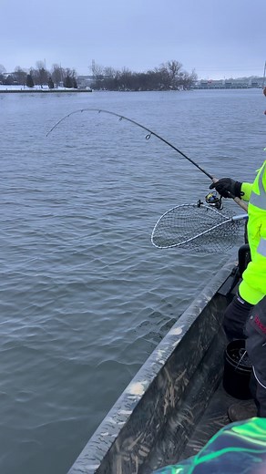 Let’s Go Fishing in a Boat in JANUARY 🐟🦆🎣 #cootslures #letsgofishing #fishing #htenterprises #vexan #walleye #walleyefishing #fishtok #depere #icefishing #openwater #greenbay #wisconsin #cootsadventures | Coots Lures