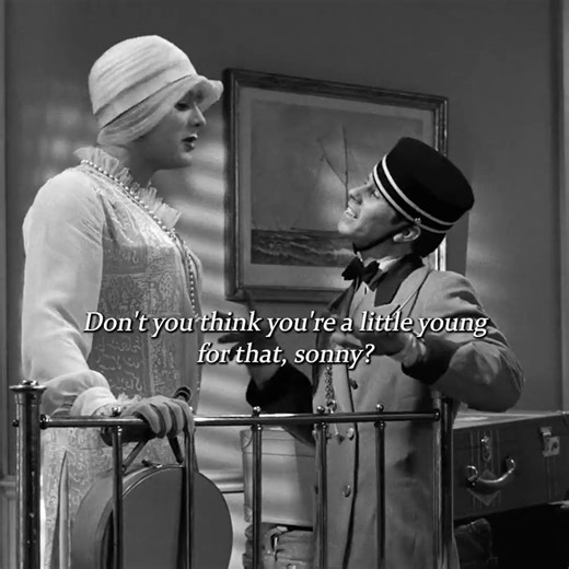 Like waving a red flag in front of a bull.|Some Like It Hot (1959)#cinema #movie #shorts #comments