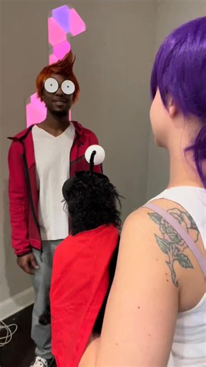 Who’s your favorite Futurama character #halloween2024 #halloweencostume #halloweenlook #futurama #futuramaclips #phillipjfry #nibbler #nibblercostume | Lionfield