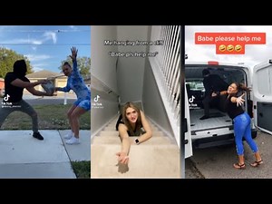 Funny tiktok challenge 2021-Babe please help me compilation