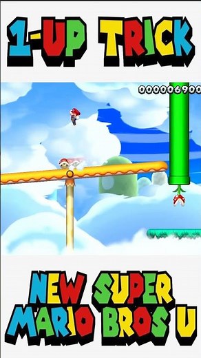 1-UP Trick N'3 You Never Knew! Secret | #Mario #1UP #Nintendo
