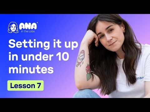 How to Set Up an AI Receptionist in 10 Minutes (Ana in the Labs — Lesson 7)