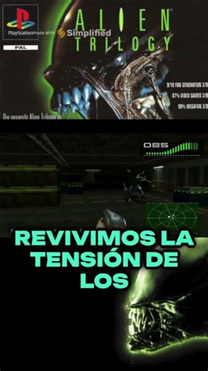 Jugamos Alien Trilogy en PS1 y el miedo es real.