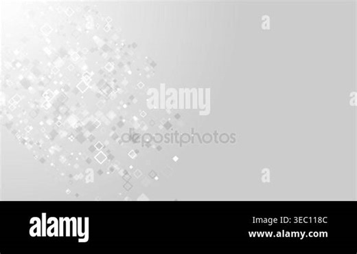 Abstract tech small grey squares animated background Stock Video Footage - Alamy
