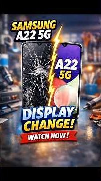 Samsung A22 5G Display Change 😱#shorts #mobiflex