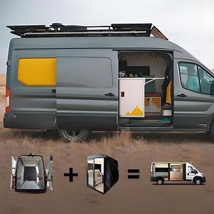 [Hot Item] Vanbox Camper Box Van Aluminum Storage for Caravan Durable Conversive Module