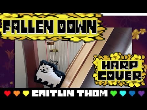 Undertale: Fallen Down - Harp Cover (1 Hour)