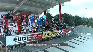 28K views · 367 reactions | We're LIVE in Bogota for Round 4 of the #BMXWorldCup!  Watch all the action on Olympics.com now ⤵️ https://oly.ch/34w6mPn UCI BMX Supercross | #StrongerTogether | Olympics | Facebook