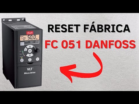 Como realizar reset no FC 051 Danfoss | EducaDrives
