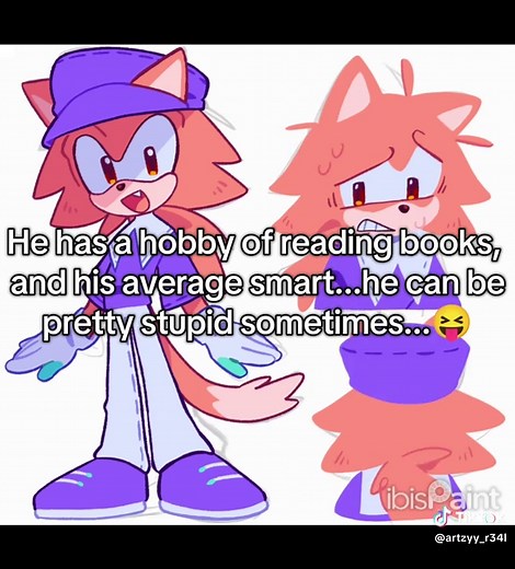 Sonic OC Art: Kit the Cat's Quirky Personality