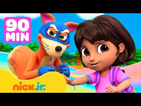 Dora | ¡Zorro, no te lo lleves! ✋ Los mejores momentos de Dora – 90 min | Nick Jr. en Español