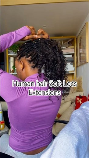 Human hair Soft Locs Extensions|| How To create soft locs using human hair extensions