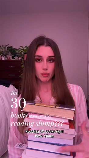 ok I’m finally done procrastinating reading those 30 books #booktok #books #reading