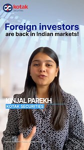 1.8K reactions | Foreign investors are back, but domestic investors...