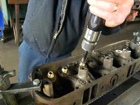 Installing Bronze Valve Guides