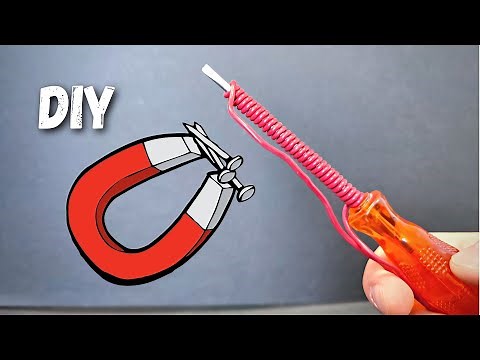 How to Permanently Magnetise a Screwdriver - Best way !