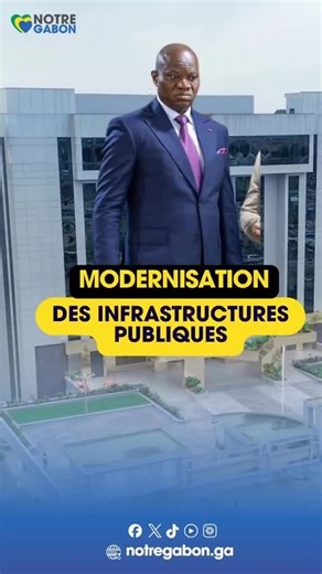 NOTRE GABON | Le Président de la République Gabonaise, Chef de l'Etat, S.E Brice Clotaire OLIGUI NGUEMA a visité le nouveau siège de la Caisse de Dépôt... | Instagram