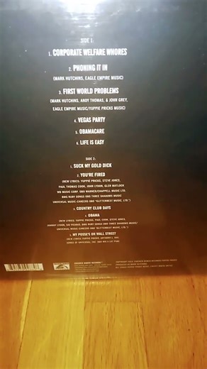 Yuppie Pricks Appetite for Consumption released:2014 #vinyl #record #rock #punk #punkrock #parody