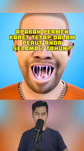 1.6M views · 7.8K reactions | Ketika Menelan permen karet maka inilah yang terjadi. #fakta #edukasi #animation #fyp #KetikaMenelanpermenkaret | Mei - Pui | Facebook