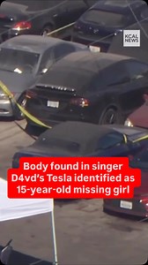 The human remains found at a Hollywood tow yard, inside the trunk of a Tesla belonging to singer and songwriter D4vd, have been identified as those belonging to a 15-year-old girl. The County of Los Angeles Medical Examiner’s office listed the victim as Celeste Rivas, with the cause of her death deferred. The time of death is still unknown. Police officers with the Los Angeles Police Department discovered the human remains stuffed inside a bag in the trunk of the car after responding to reports 