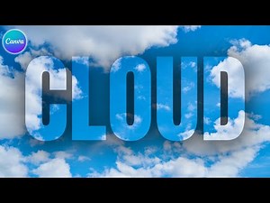 Transparent Text Effect in Canva – Design Like a Pro in 2 Minutes!