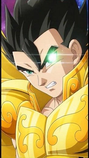 Epic Crossover Opening – DBZ × Saint Seiya | Gohan vs Broly #anime #dragonball #animeart #saintseiya