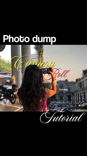 Bhavi on Instagram: "It’s finally your turn to experiment with your camera roll!!🫶🏻 Thankyou for showing so much love to this project, love you🌟 . . . . . . . . #tutorial #photodump #cameraroll [memories editing edits VN tutorial template voiceover reels dxplore fyp photo dump camera roll converse shoes easy edits viral step by step guide]"