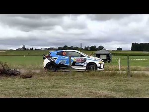 トヨタの水素GRヤリス、WRCベルギーを走行