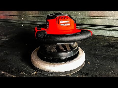 Bauer Cordless 10 Inch Buffer - Review (Harbor Freight)