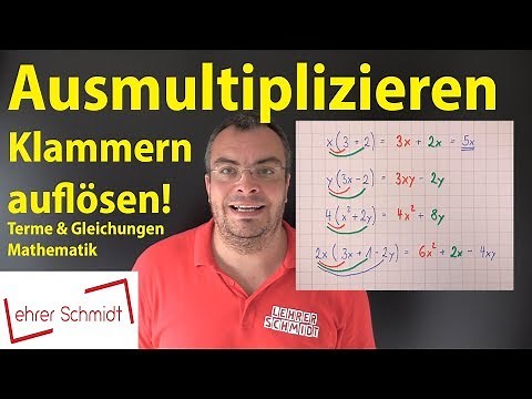 Multiplying out | Resolving parentheses - Terms and equations - Mathematics | Lehrerschmidt