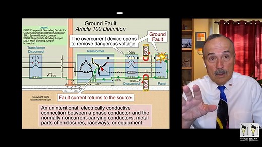 2.2K views · 85 reactions | What is a ground fault? What is a neutral? Does a ground fault really go to the earth? Join Mike as he explores the term ground fault and discusses what really happens when there is a fault… | Mike Holt Enterprises | Facebook