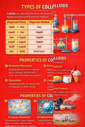 Colloids in Chemistry – Structure, Properties, and Applications #chemistry #neet #education#colloids