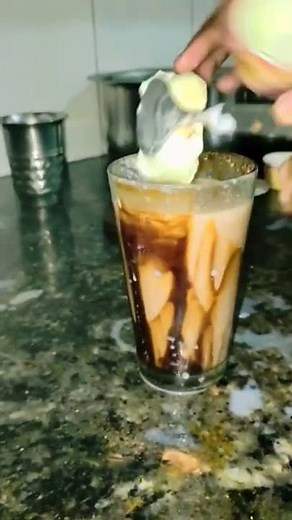 Easy recipe😋 of ice cream shake at home