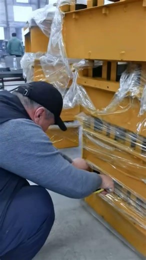 Client On-Site Supervision: Brick Machine Loading & Quality Check