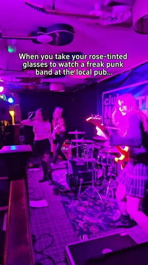 Love a good local pub gig 🖤 #punkband #altmusic