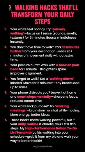 🚶 Walking Hacks That’ll Transform Your Daily Steps #ad (Verify Info)