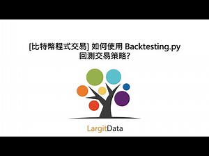 [比特幣程式交易] 如何使用 Backtesting.py回測交易策略?
