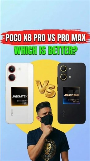 POCO X8 Pro Vs Pro Max: Don't Mistake ❌ Trakin Tech #trakinshorts #pocox8pro #pocox8promax