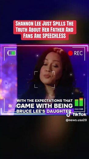 Shannon Lee Just Spills The Truth About Her Father And Fans Are SPEECHLESS #shannonlee #brucelee #oldhollywood #fpy