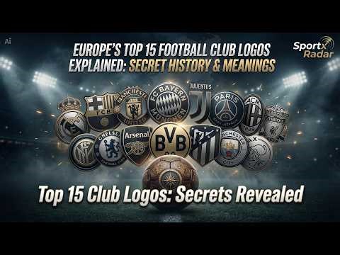 Europe’s Top 15 Football Club Logos Explained: Secret History & Meanings