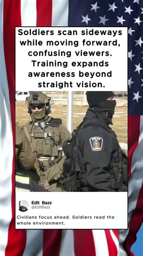 Why Soldiers Look Sideways While Walking Forward? #solider #military