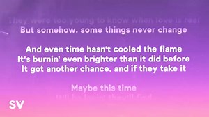 Sarah Geronimo - Maybe This Time (Lyrics) | My Music-2