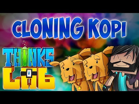 CLONING KOPI!! | Think's Lab Minecraft Mods [Minecraft Roleplay]