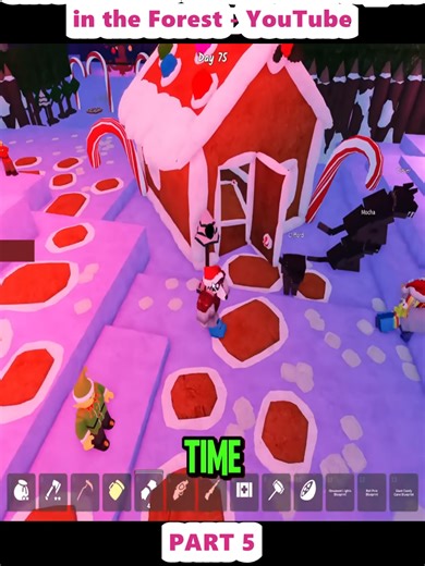 I SURVIVED INSIDE A GINGERBREAD HOUSE in 99 Nights in the Forest - YouTube (5)