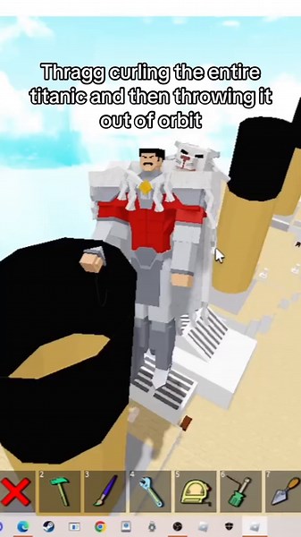 EfficientEngineer (@efficientengineer3) - Thragg Launches Titanic into Orbit in Roblox