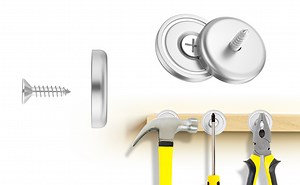 Watch powerful rare earth magnets with countersunk hole for garage on Amazon Live