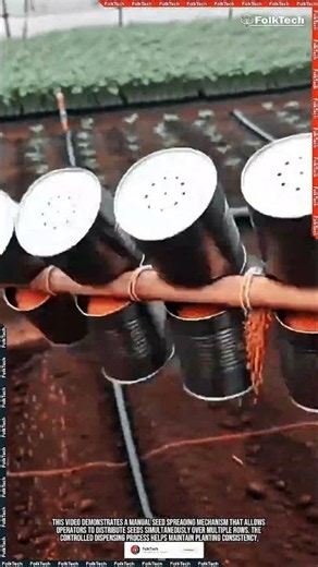 Seeder Dispensing Tool: Multi Outlet Seed Distribution System #tool #tools #innovation
