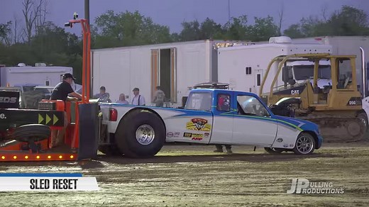 OSTPA Truck Pulling 2023: SM2WD Trucks pulling in Dayton, OH